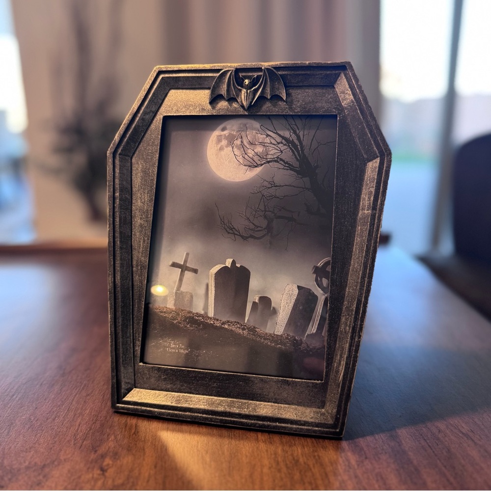 Gothic Coffin Picture Frame - 5x7